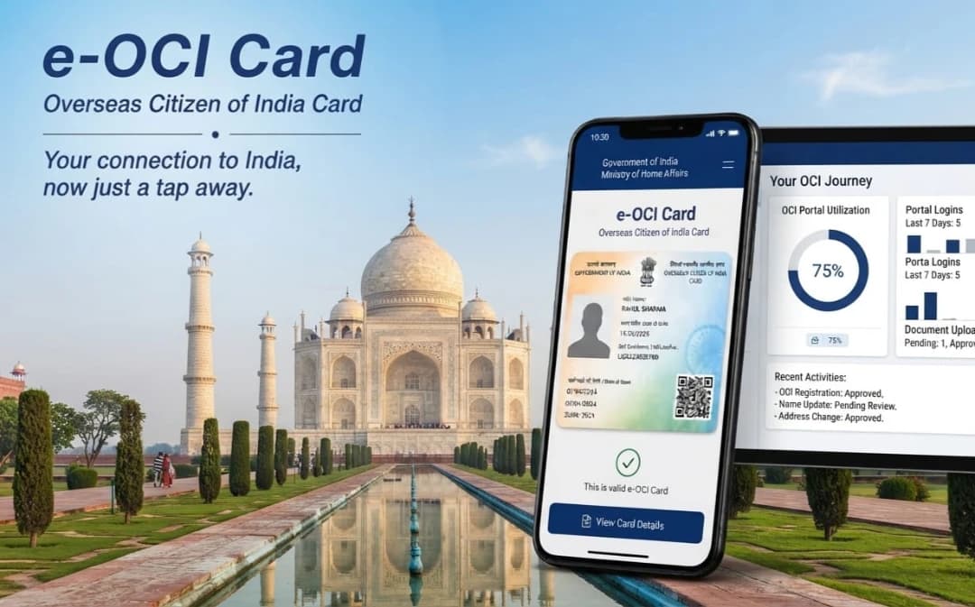 e-OCI Card - India's Digital Identity for Its Global Diaspora