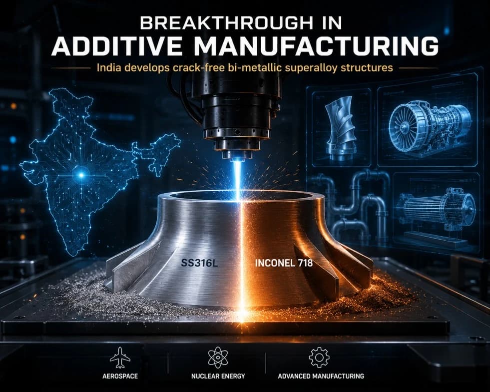 ARCI's Bi-Metallic Superalloy Breakthrough - India's Answer to Costly Imports