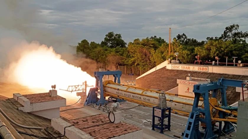 ISRO's SOLVE Motor Test: Gaganyaan's Parachute System Clears Critical Milestone
