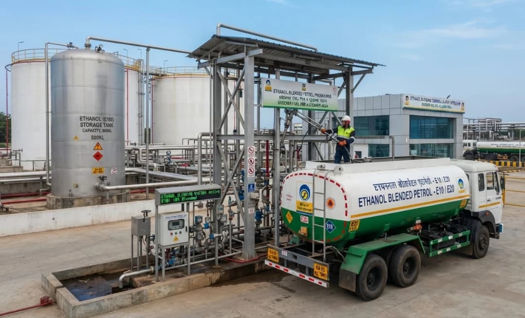 Ethanol Blended Petrol Programme -India Achieves E20 Target Five Years Early