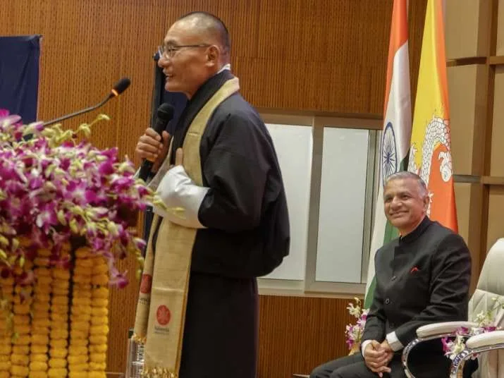 Tshering Tobgay in Nalanda University 
